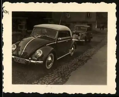 Fotografie Auto VW Käfer Cabrio, Volkswagen PKW