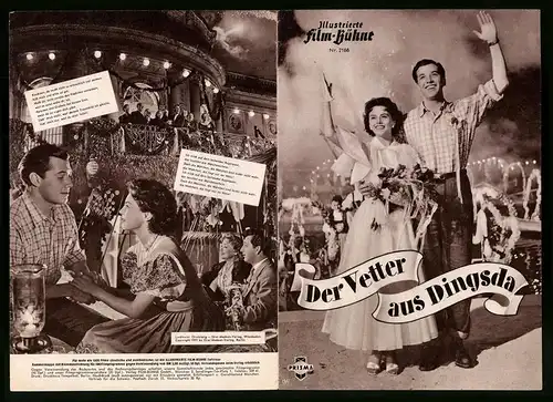 Filmprogramm IFB Nr. 2168, Der Vetter aus Dingsda, Vera Molnar, Grethe Weiser, Regie: Karl Anton