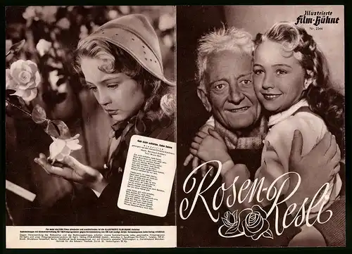 Filmprogramm IFB Nr. 2344, Rosen-Resli, Christine Kaufmann, Paul Klinger, Regie: Harald Reinl