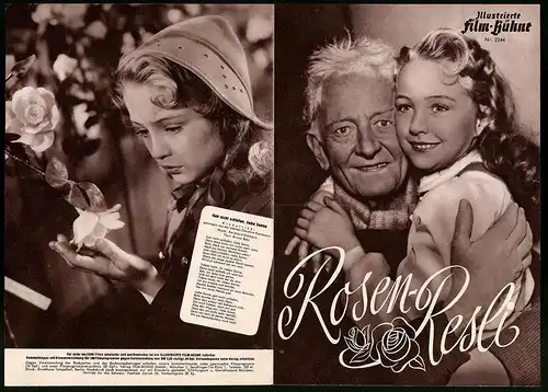 Filmprogramm IFB Nr. 2344, Rosen-Resli, Christine Kaufmann, Paul Klinger, Regie: Harald Reinl