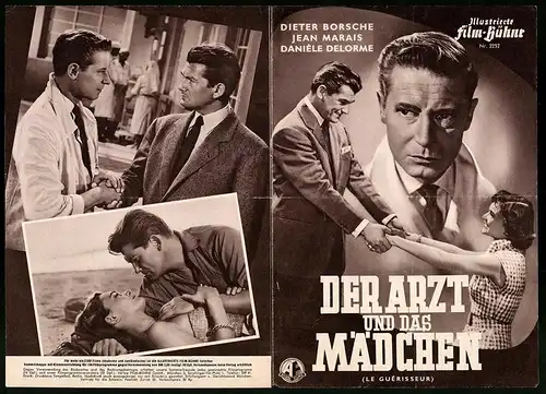 Filmprogramm IFB Nr. 2252, Der Arzt und das Mädchen, Jean Marais, Danièle Delorme, Regie: Yves Ciampi