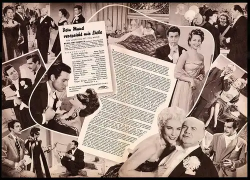 Filmprogramm IFB Nr. 2337, Dein Mund verspricht mir Liebe, Peter Pasetti, Hertha Feiler, Regie: Max Neufeld