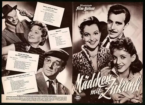 Filmprogramm IFB Nr. 2338, Mädchen mit Zukunft, Herta Staal, Peter Pasetti, Regie: Thomas Engel