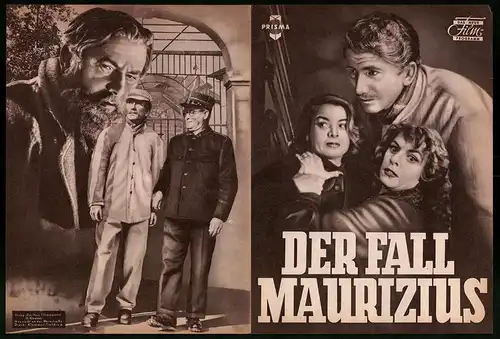 Filmprogramm DNF Der Fall Maurizius, Madeleine Robinson, Adolf Wohlbrück, Regie: Julien Duvivier