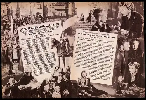 Filmprogramm NFP Liebe, Frauen und Soldaten, Claudette Colbert, Eleonora Rossi-Drago, Regie: Jean Delannoy