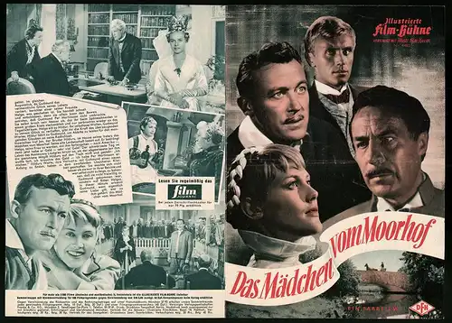 Filmprogramm IFB Nr. 4465, Das Mädchen vom Moorhof, Maria Emo, Claus Holm, Regie: Gustav Ucicky