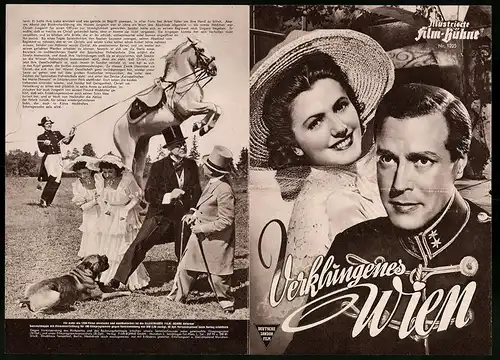 Filmprogramm IFB Nr. 1205, Verklungenes Wien, Paul Hörbinger, Marianne Schönauer, Regie: Ernst Marischka