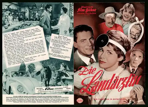 Filmprogramm IFB Nr. 4530, Die Landärztin, Marianne Koch, Rudolf Prack, Regie: Paul May