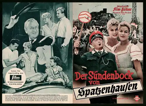 Filmprogramm IFB Nr. 4528, Der Sündenbock von Spatzenhausen, Hans Moser, I. & J. Günther, Regie: Herbert b. Fredersdorf