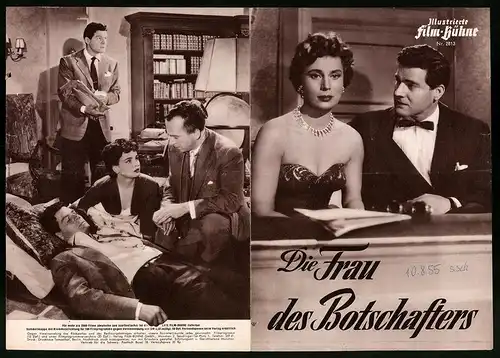 Filmprogramm IFB Nr. 2813, Die Frau des Botschafters, Antje Weisgerber, Hans Stüwe, Regie: Hans Deppe