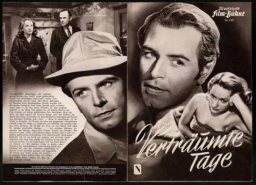 Filmprogramm IFB Nr. 1197, Verträumte Tage, Aglaja Schmid, O. W. Fischer. Regie: E. E. Reinert