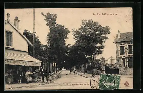 AK Le Plant-Champigny, Boulevard de la Gare