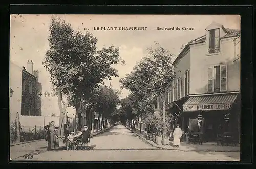 AK Le Plant-Champigny, Boulevard du Centre