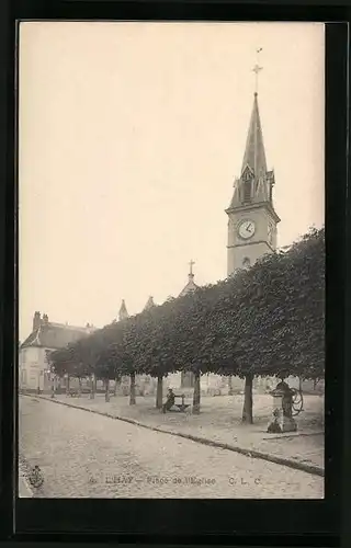 AK L`Hay, Place de l`Eglise