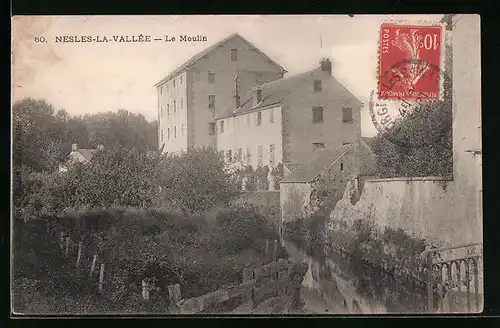 AK Nesles-la-Vallée, Le Moulin