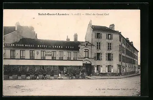 AK Saint-Ouen-l`Aumone, Hotel du Grand Cerf