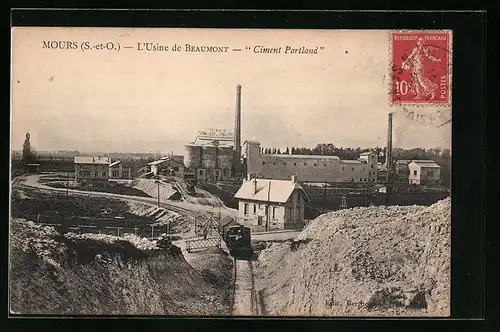 AK Mours, L`Usine de Beaumont - Ciment Portland