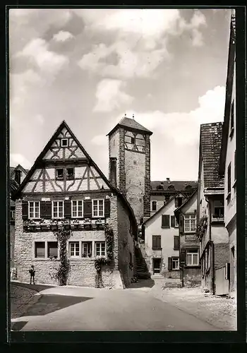 AK Rottenburg /Neckar, Staige mit Schütte-Turm
