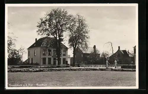 AK Koudekerk a. d. Rijn, Raadhuis