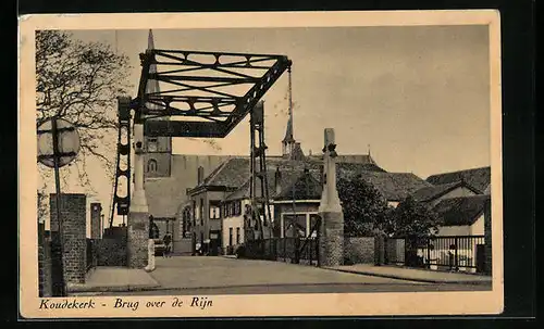 AK Koudekerk, Brug over de Rijn