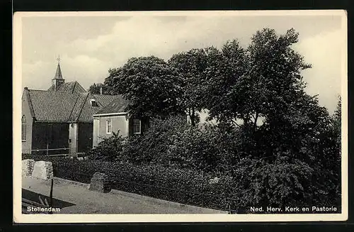 AK Stellendam, Ned. Herv. Kerk en Pastorie