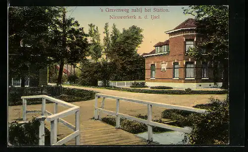 AK Nieuwerkerk a. d. IJssel, `s-Gravendeel nabij het Station