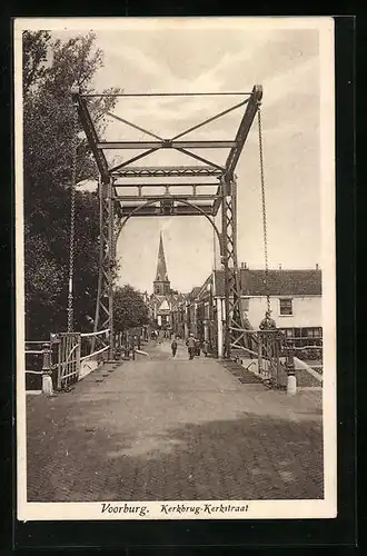 AK Voorburg, Kerkbrug-Kerkstraat