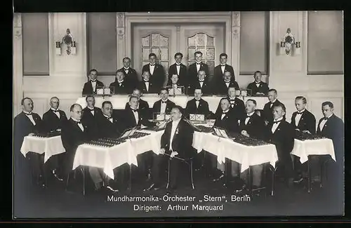 AK Mundharmonika-Orchester Stern, Berlin, Dirigent: Arthur Marquard