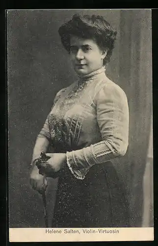 AK Musikerin Helene Saiten, Violin-Virtuosin