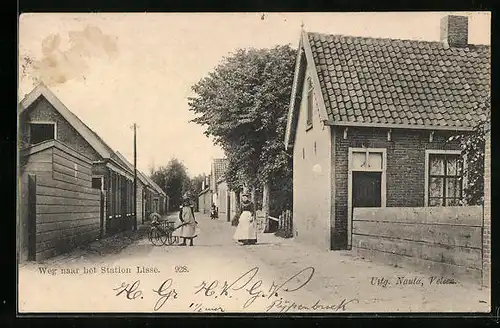 AK Lisse, Weg naar het Station