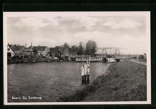 AK Baarn, De Eembrug