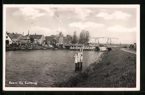 AK Baarn, De Eembrug