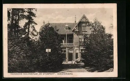 AK Haag, Haagsche Koloniehuis De Stompert, Soesterberg
