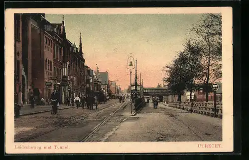 AK Utrecht, Leidscheweg met Tunnel