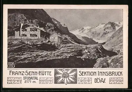 AK Franz-Senn-Hütte der Sektion Innsbruck