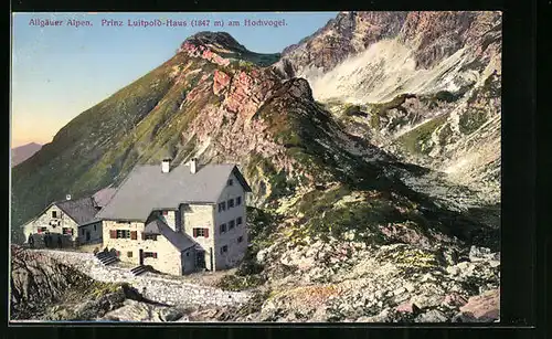 AK Prinz Luitpold-Haus, Berghütte am Hochvogel