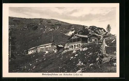 AK Unterkunftshaus am Schachen, Berghütte und Berggasthof