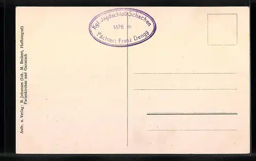 AK Unterkunftshaus am Schachen, Berghütte und Berggasthof