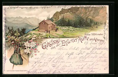 AK Erfurter Hütte, Berghütte am Achensee