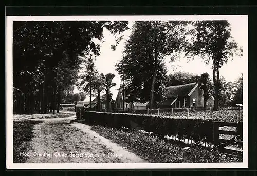 AK Gieten, Mooi Drenthe, Oude Boerenhuisjes