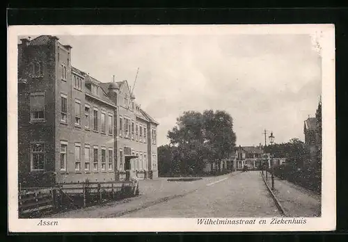 AK Assen, Wilhelminastraat en Ziekenhuis