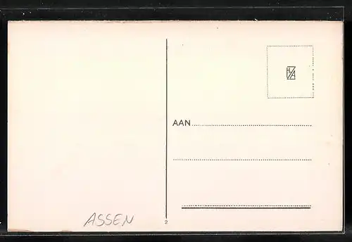 AK Assen, Sanatorium Port Natal-achterzijde