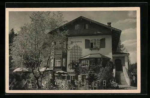 AK Mittenwald, Hotel-Pension Drachenburg