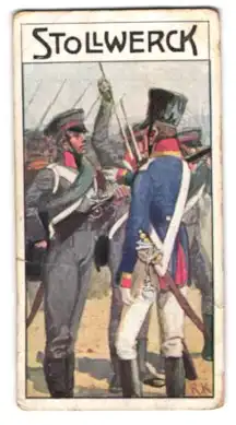 Sammelbild Stollwerck, Die Krümper