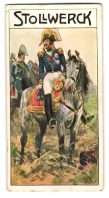 Sammelbild Stollwerck`s Milch-Schokolade, Marke Gold, Vizekönig Eugen