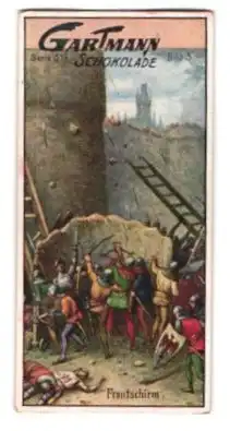 Sammelbild Gartmann Schokolade, Frontschirm