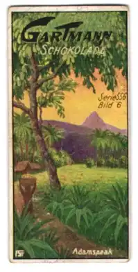 Sammelbild Gartmann Schokolade, Adamspeak