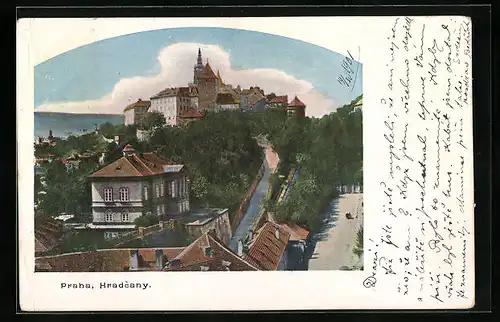 AK Prag / Praha, Hradcany