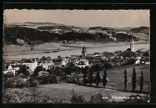 AK Vilshofen a. D., Totalansicht