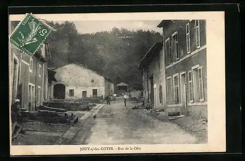AK Jouy-s /-les-Cotes, Rue de la Cote